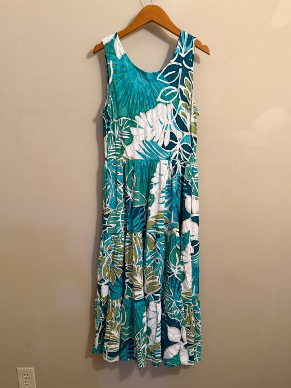 Jams World tropical print dress size medium - Picture 3 of 8